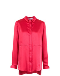 rote Bluse mit Knöpfen von Gloria Coelho