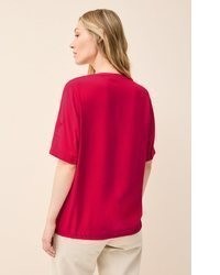 rote Bluse von Cecil