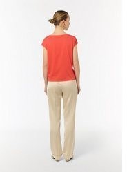 rote Bluse von Comma