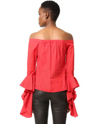 rote Bluse von MLM Label