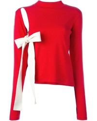 rote Bluse von Jacquemus