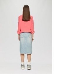 rote Bluse von QS