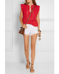 rote Bluse von Etoile Isabel Marant