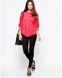 rote Bluse von Wal G