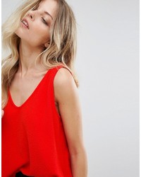 rote Bluse von Mango