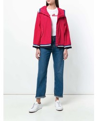 rote Bomberjacke von Moncler