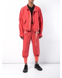 rote Bomberjacke von Bed J.W. Ford