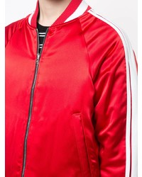 rote Bomberjacke von Amiri