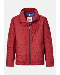 rote Bomberjacke von S4 JACKETS