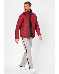 rote Bomberjacke von S4 JACKETS