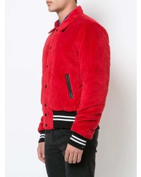 rote Bomberjacke von Amiri