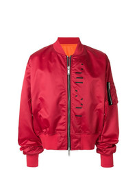 rote Bomberjacke von Unravel Project