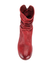 rote Chelsea Boots aus Leder von The Last Conspiracy