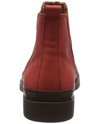 rote Chelsea Boots von Art