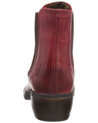 rote Chelsea Boots von Fly London