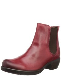 rote Chelsea Boots von Fly London