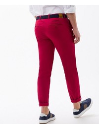 rote Chinohose von Brax