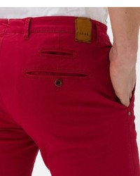 rote Chinohose von Brax