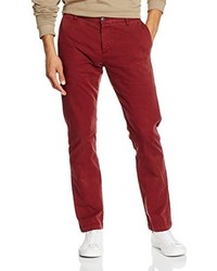 rote Chinohose von Dockers