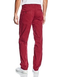 rote Chinohose von Hilfiger Denim