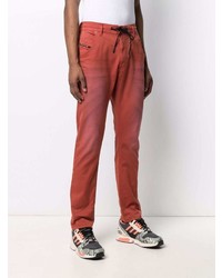 rote Chinohose von Diesel