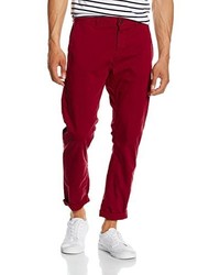 rote Chinohose von ONLY & SONS