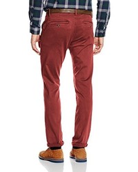 rote Chinohose von Tom Tailor Denim