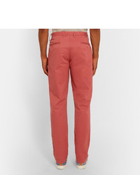 rote Chinohose von J.Crew