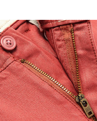 rote Chinohose von J.Crew