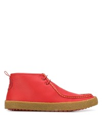 rote Chukka-Stiefel aus Leder von Camper
