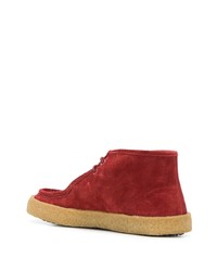 rote Chukka-Stiefel aus Wildleder von Camper