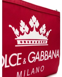 rote Clutch Handtasche von Dolce & Gabbana