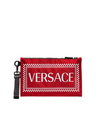 rote Clutch Handtasche von Versace