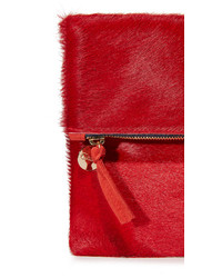 rote Clutch von Clare Vivier