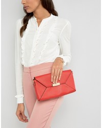 rote Clutch von Dune