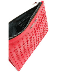 rote Clutch von Jimmy Choo