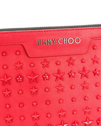 rote Clutch von Jimmy Choo