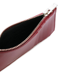 rote Clutch von Saint Laurent