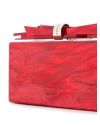 rote Clutch von Edie Parker