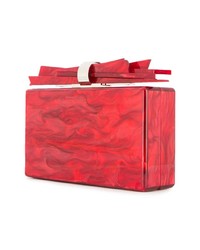 rote Clutch von Edie Parker