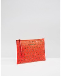 rote Clutch von Little Mistress