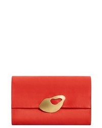 rote Clutch von Mango