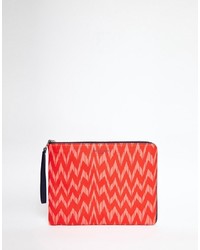 rote Clutch von Pauls Boutique