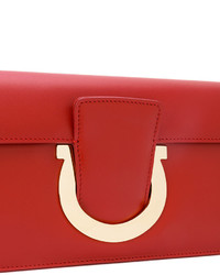 rote Clutch von Salvatore Ferragamo