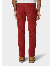 rote Cord Chinohose von Tom Tailor