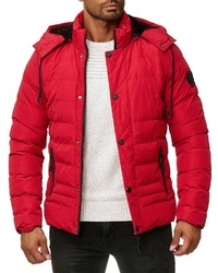 rote Daunenjacke von BLACKROCK