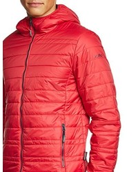 rote Daunenjacke von CMP