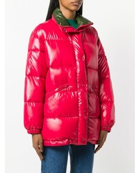 rote Daunenjacke von Save The Duck