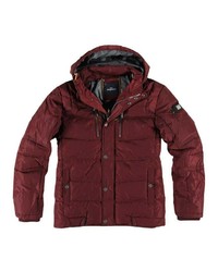 rote Daunenjacke von ENGBERS