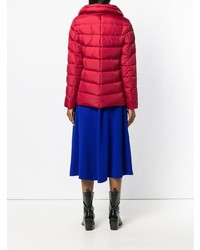 rote Daunenjacke von Herno